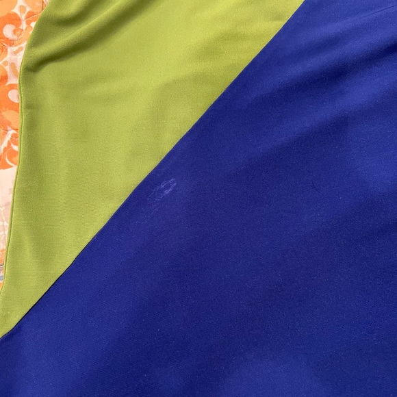 Colorblock Maxi Dress by Rolando Santana Large - Picture 7 of 7